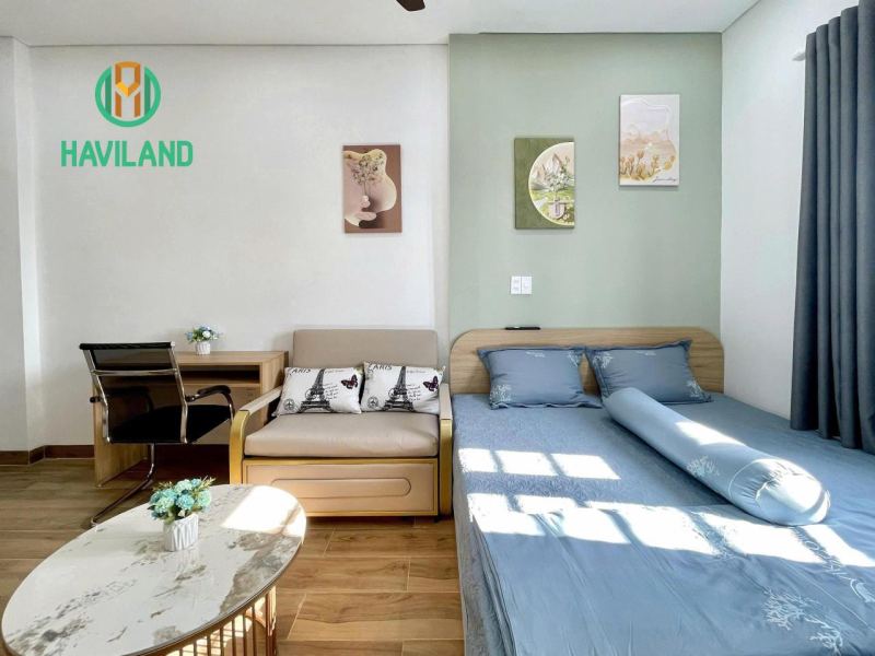 Studio apartment on Hoang Bich Son street