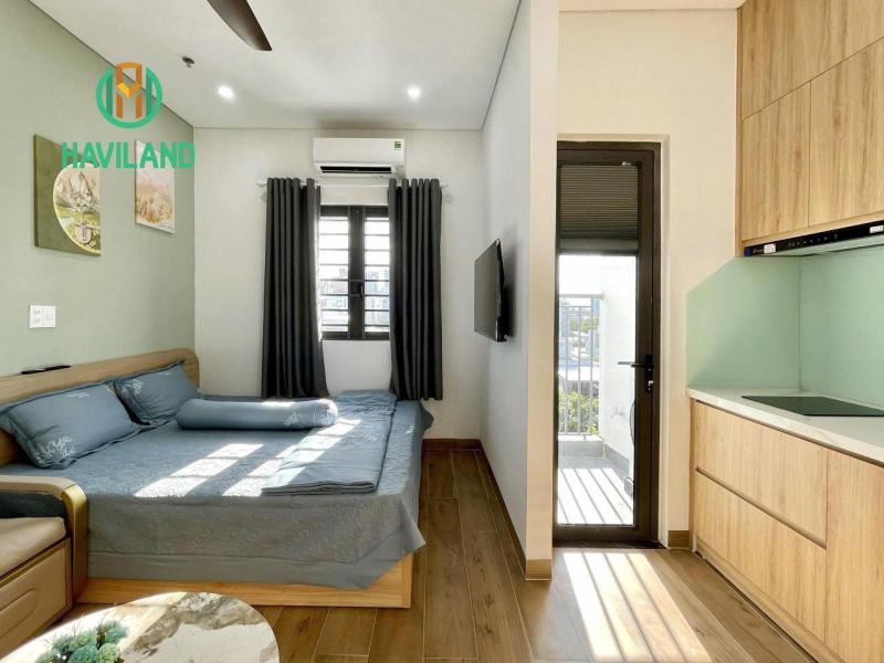 Studio apartment on Hoang Bich Son street