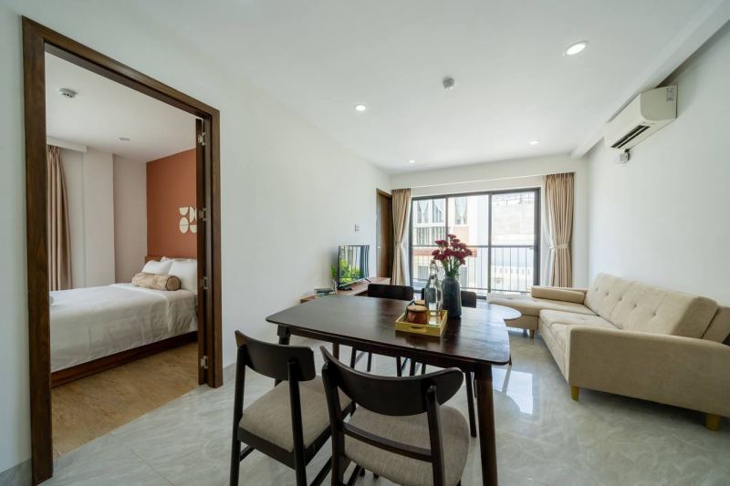 2-bedroom apartment on Tran Van Thanh