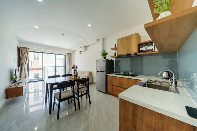 2-bedroom apartment on Tran Van Thanh