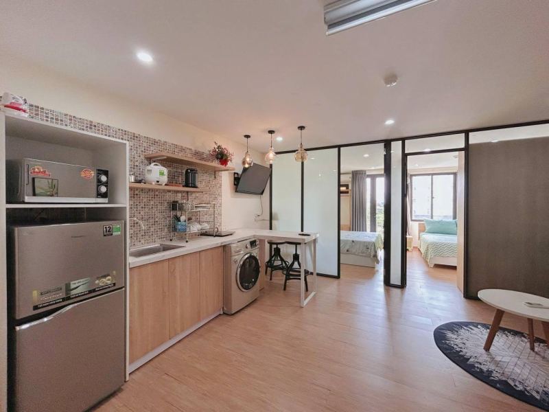 2-bedroom apartment on Nguyen Xuan Khoat Street