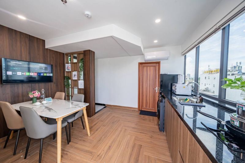 1-bedroom penthouse apartment in An Thuong 14