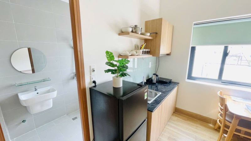 Studio apartment on Pham Quang Anh street