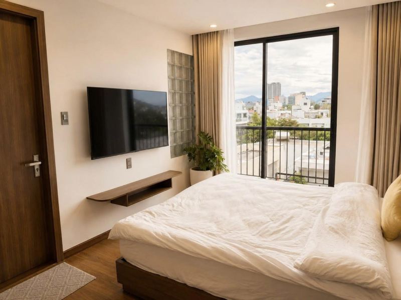 2-Bedroom Apartment F173 with Son Tra Street View