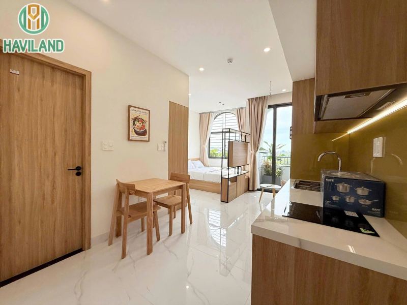 Studio apartment on Tran Vien Street