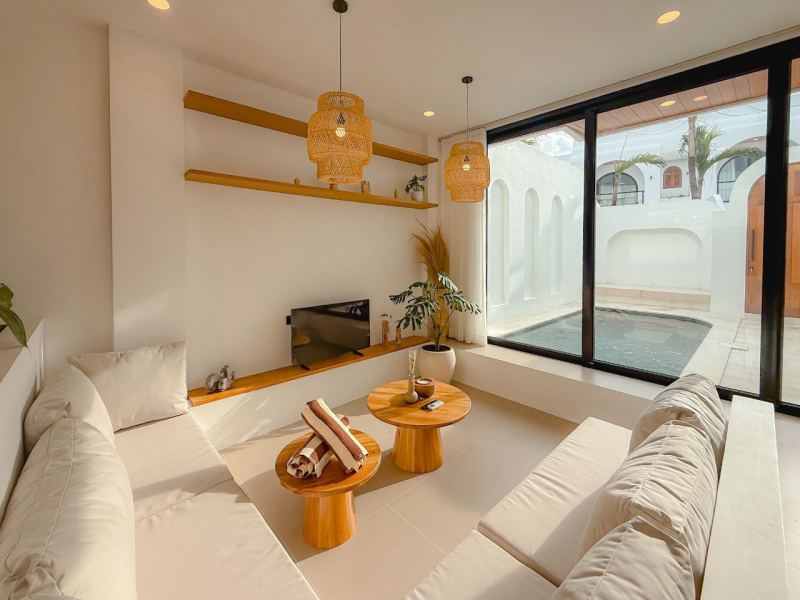 New designer 2BR villa in Pererenan