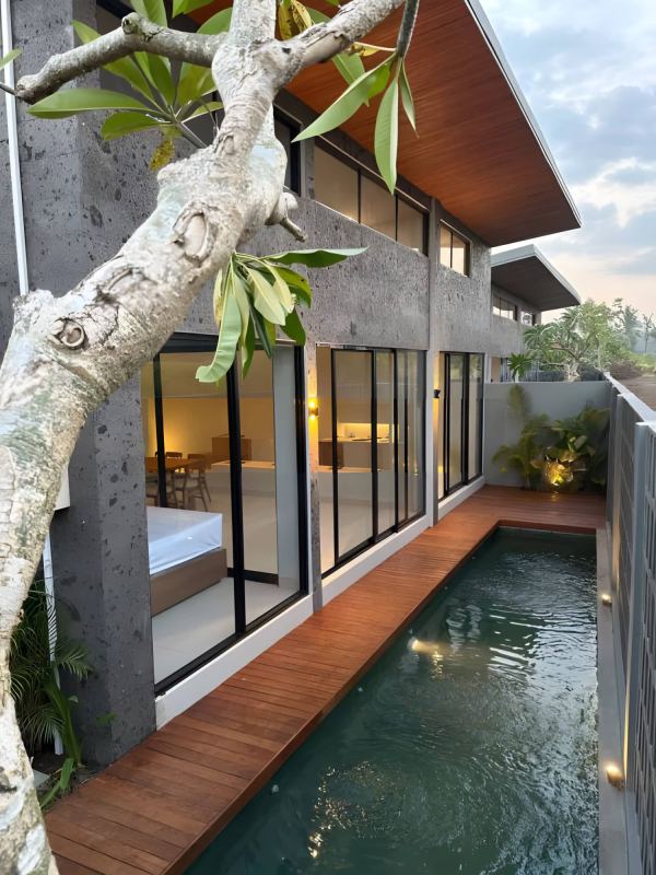 3-bedroom villa with pool in Canggu