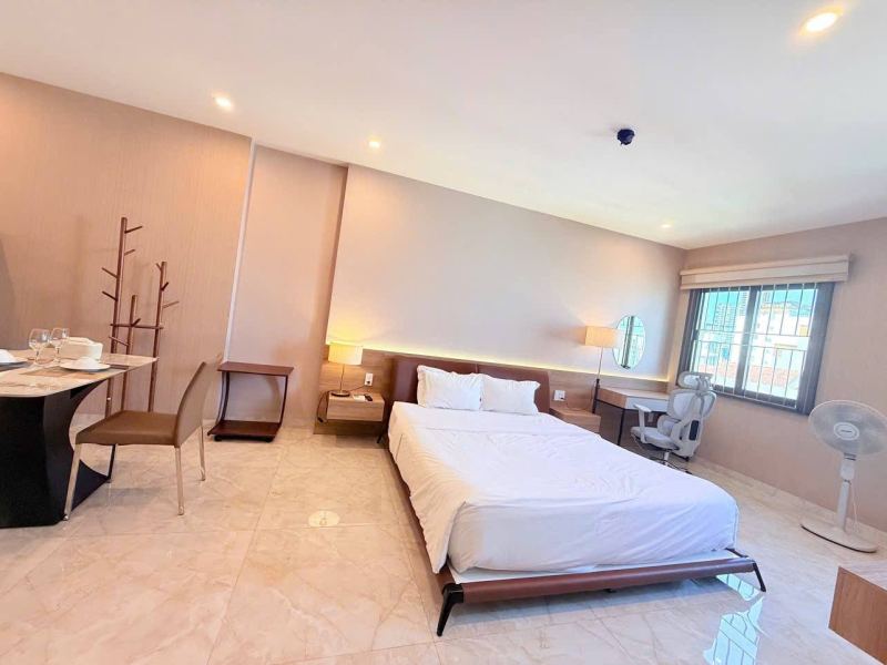 Studio apartment on Hoang Ke Viem street