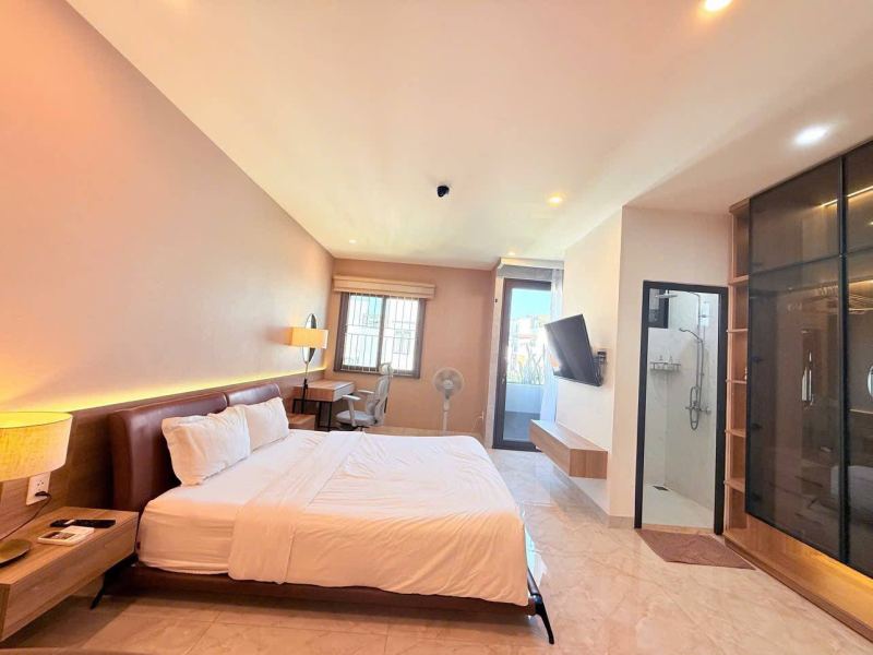 Studio apartment on Hoang Ke Viem street