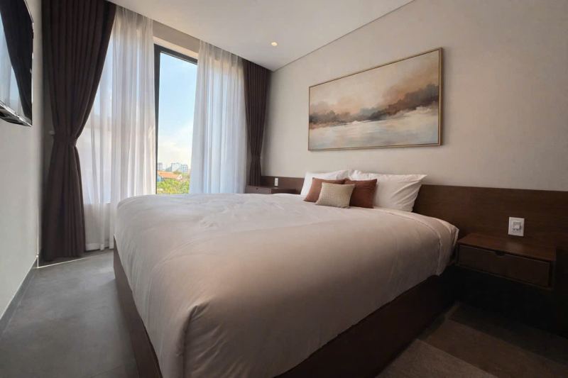 Studio with pool, Room 306, Ba Huyen Thanh Quan street