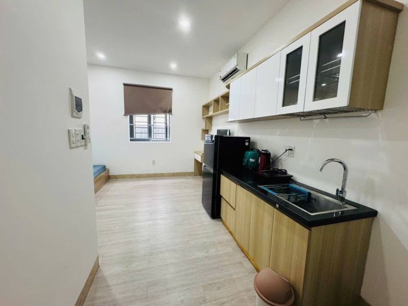 Studio with large window at ACC Vuon Xoai