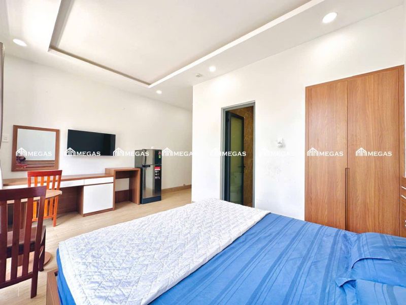 Studio Apartment with Balcony in Acc Vuon Xoai