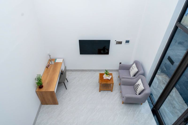 1-bedroom duplex apartment on Tran Van Thanh street