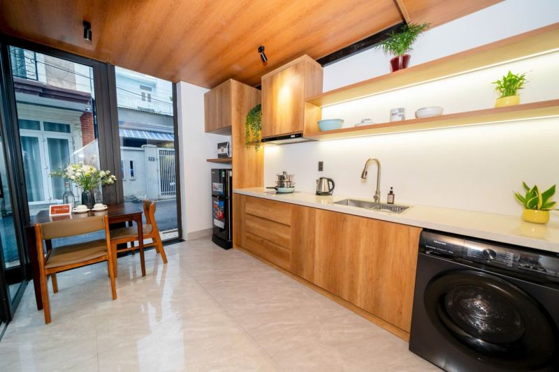 1-bedroom duplex apartment on Tran Van Thanh street
