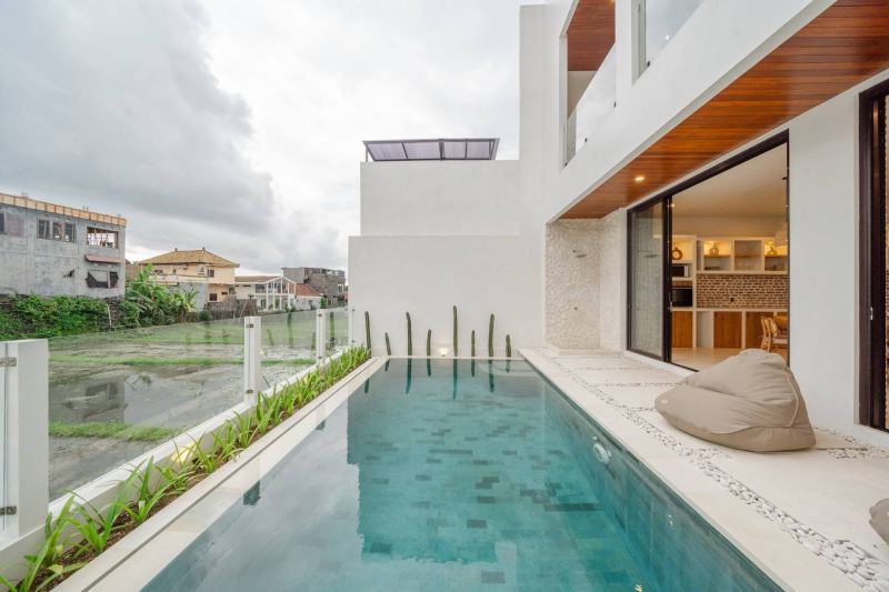3-Bedroom Villa in Padonan with Rice Field View