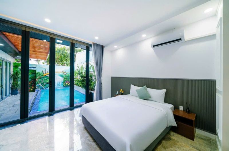 3-bedroom villa with pool on Ngo Thi Si street