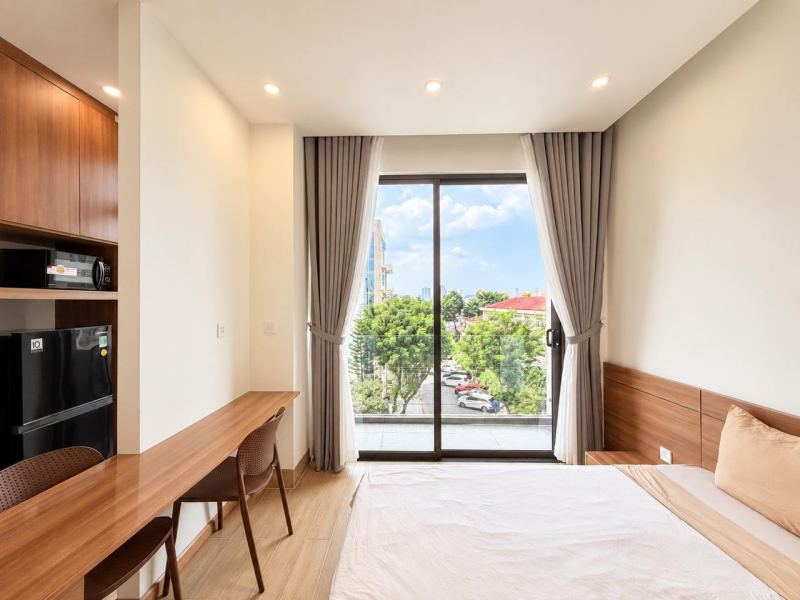 Studio apartment on Dong Giang street