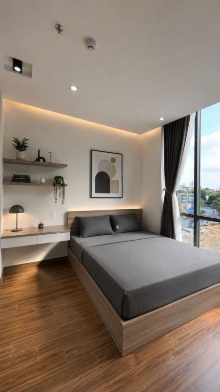 1-Bedroom Studio Apartment near My An