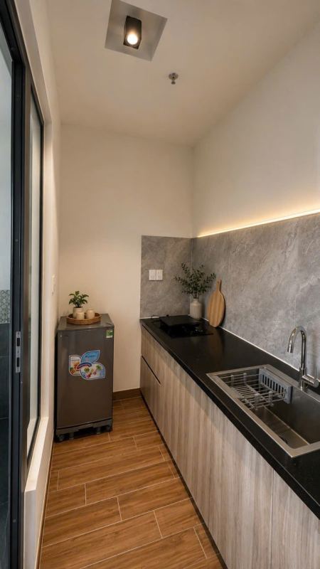 1-Bedroom Studio Apartment near My An