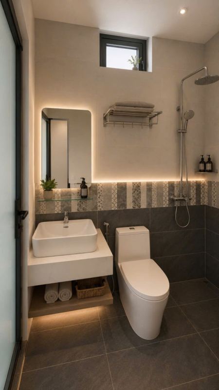 1-Bedroom Studio Apartment near My An