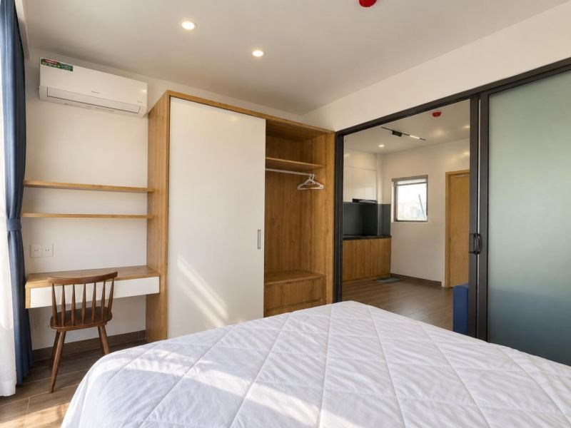 1-bedroom apartment with balcony, My An 19 street