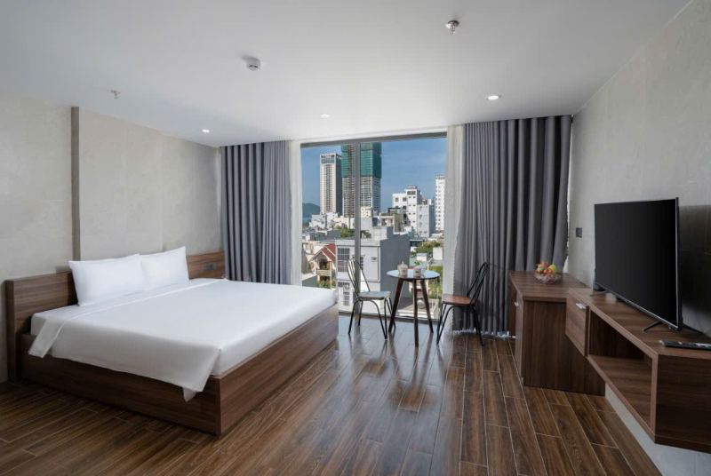 Studio with pool on Tran Thanh Mai street