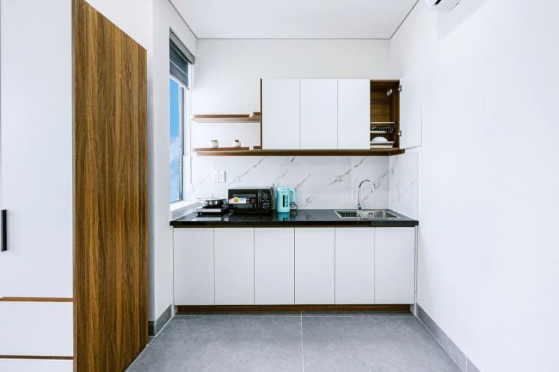 Studio Apartment with Balcony in Hoa Xuan