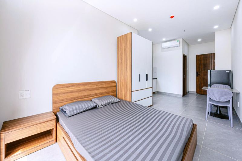 Studio Apartment with Balcony in Hoa Xuan