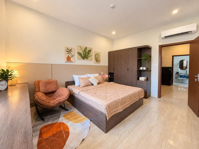 1-Bedroom Apartment on Nguyen Cao Luyen Street (Room 203, 303)