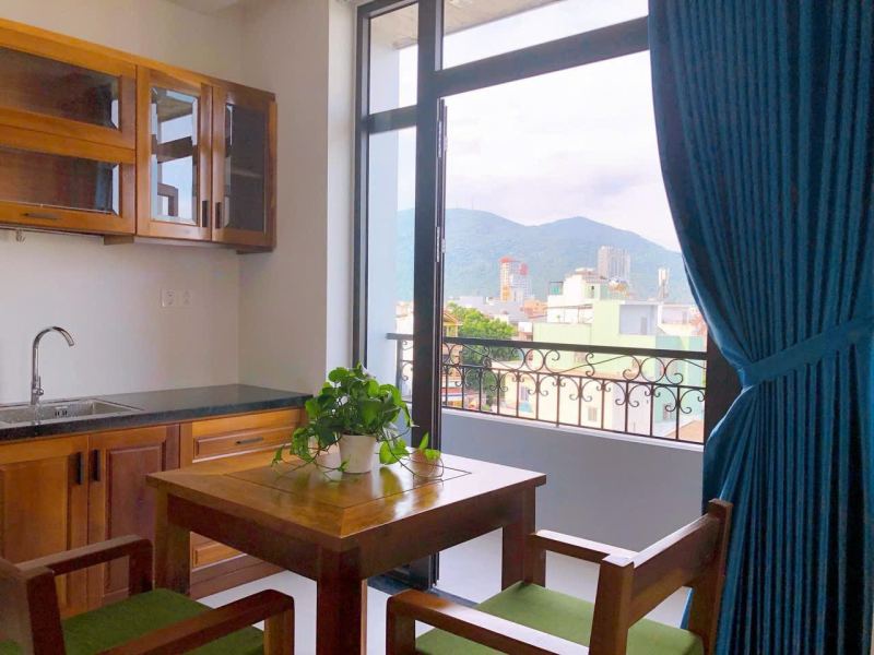 Studio Apartment with Balcony in Son Tra