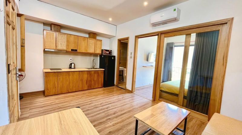 1-bedroom apartment with balcony on Le Thuoc street