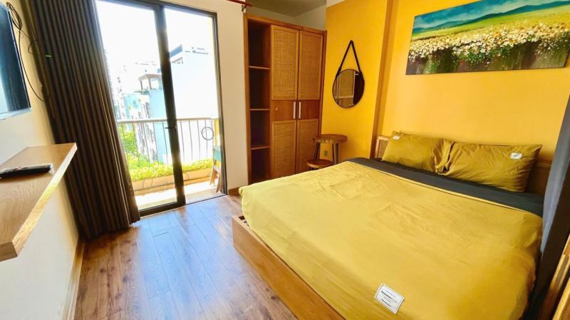1-bedroom apartment with balcony on Le Thuoc street