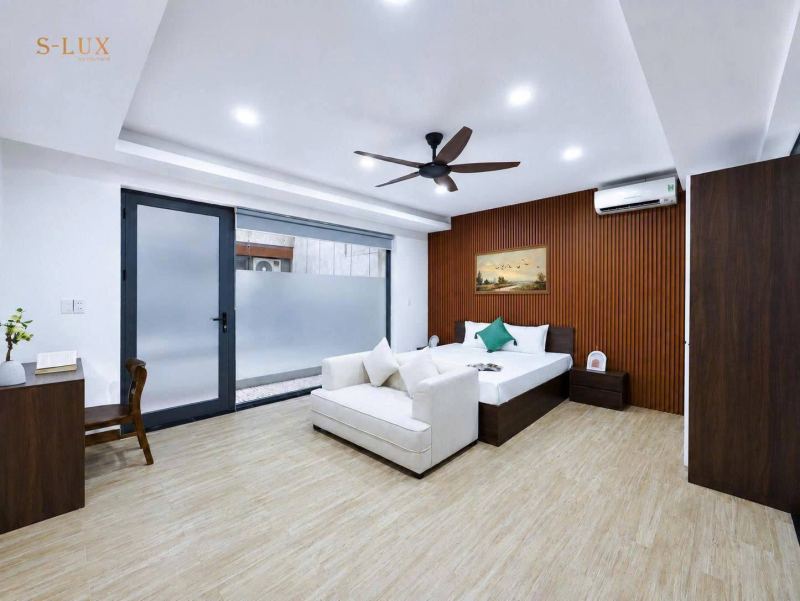 2-bedroom apartment on Dong Da street