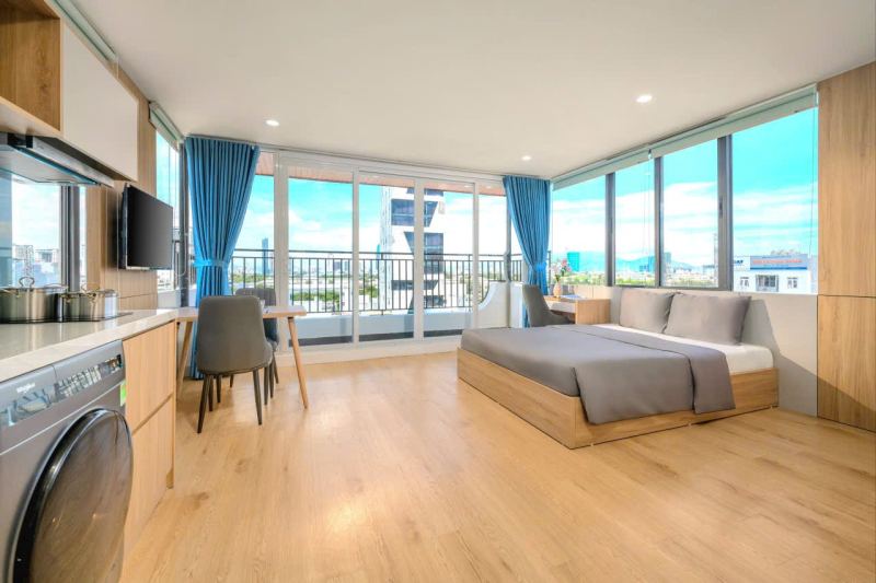 1-bedroom apartment, Room 702, An Hai