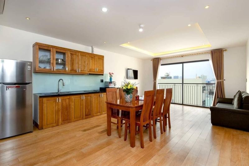 1-Bedroom Apartment on Ngo Thi Sy Street, Room 202