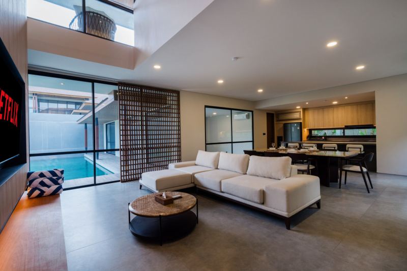 3-Bedroom Lunami Villa with Pool and Gym