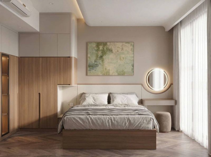 Меблированные апартаменты с 2 спальнями в Lumiere Boulevard, Vinhomes Grand Park