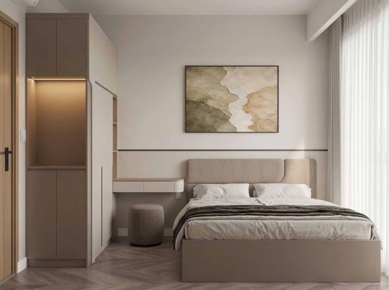 Меблированные апартаменты с 2 спальнями в Lumiere Boulevard, Vinhomes Grand Park