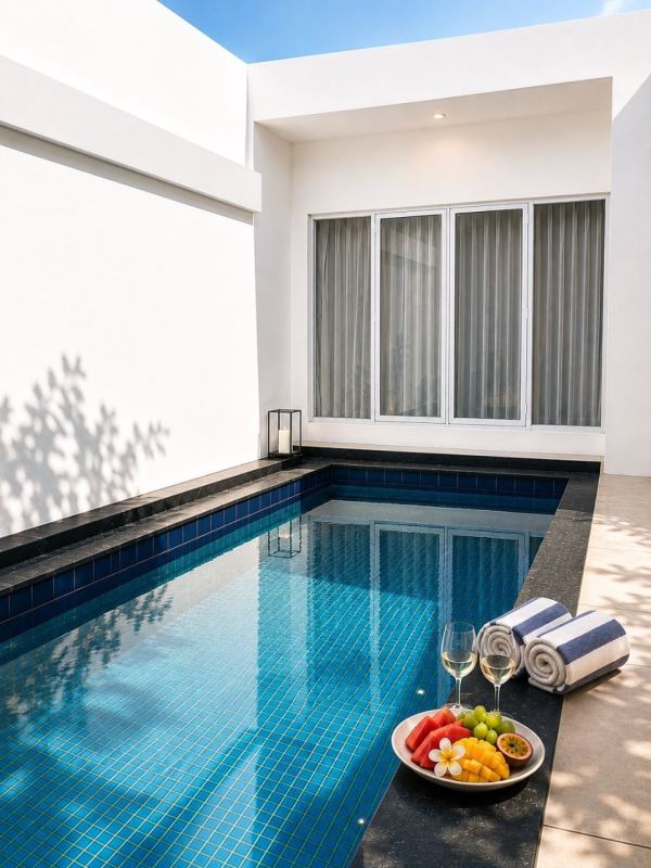 2BR Private Pool Villa at E2 Elora Villa, Nusa Dua