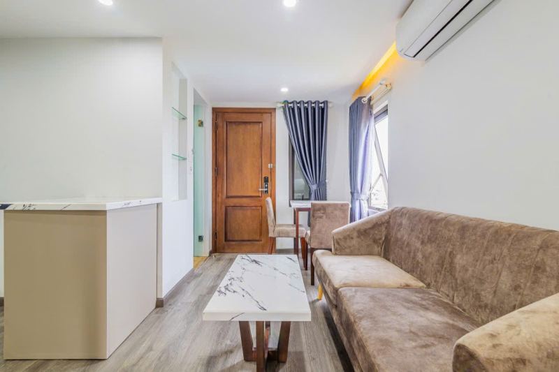 1BR Apartment with Balcony in An Don 5, Room 402