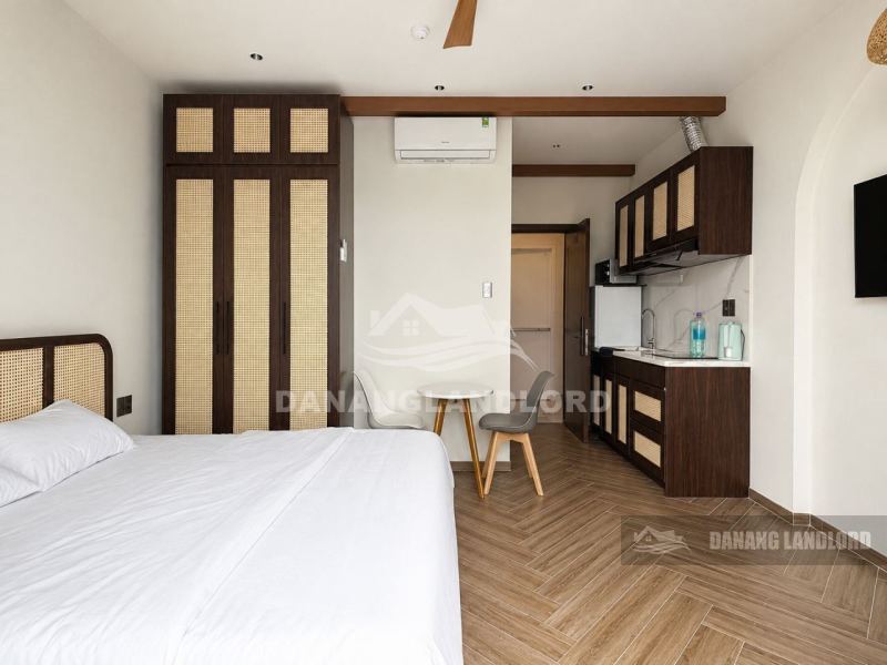 Studio Apartment F147 with Pool and Balcony in My An