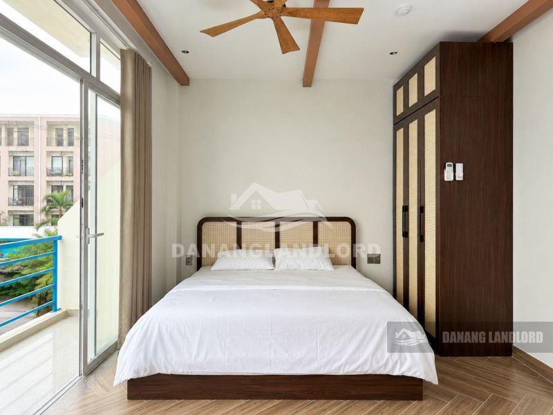 Studio Apartment F147 with Pool and Balcony in My An