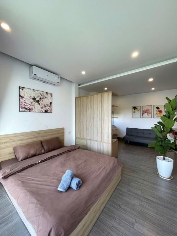 Studio with balcony in Son Tra