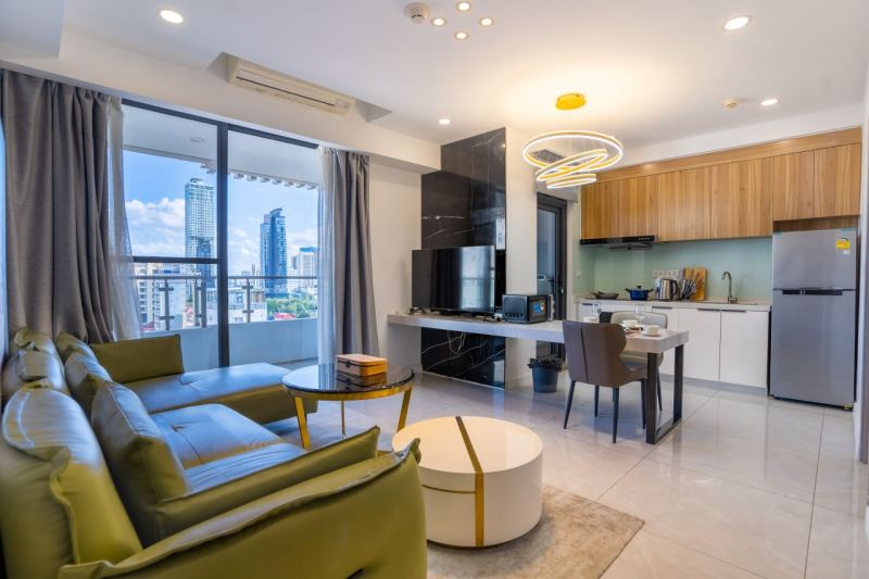 2 Bedroom Apartment in Picasso City Garden BKK1