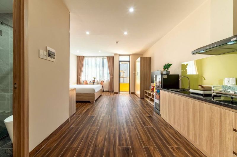 Studio Apartment on Nguyen Van Thoai Street