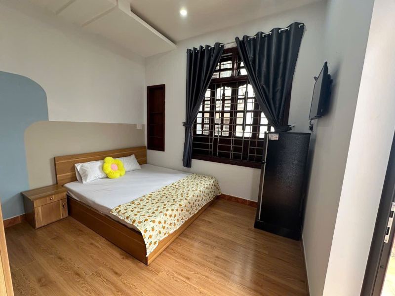 Studio apartment with balcony in Hoa Cuong