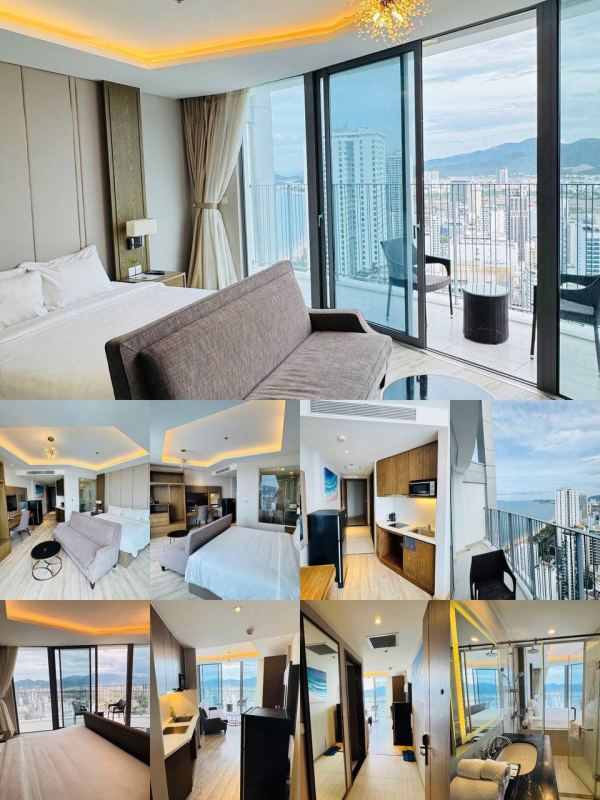 Panorama Studio Apartment with Sea View in Nha Trang