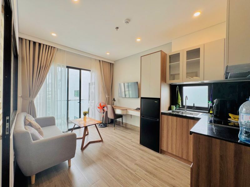 1-Bedroom Apartment with Balcony, Room 501