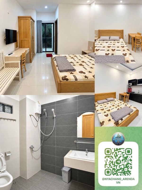 Апартаменты 30 m² рядом с Nguyen Duc Canh, Нячанг