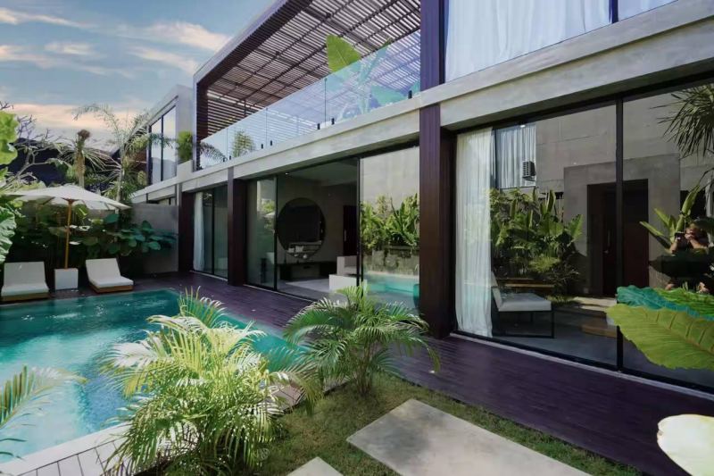 3‑Bedroom Villa with Rooftop Terrace in Uluwatu